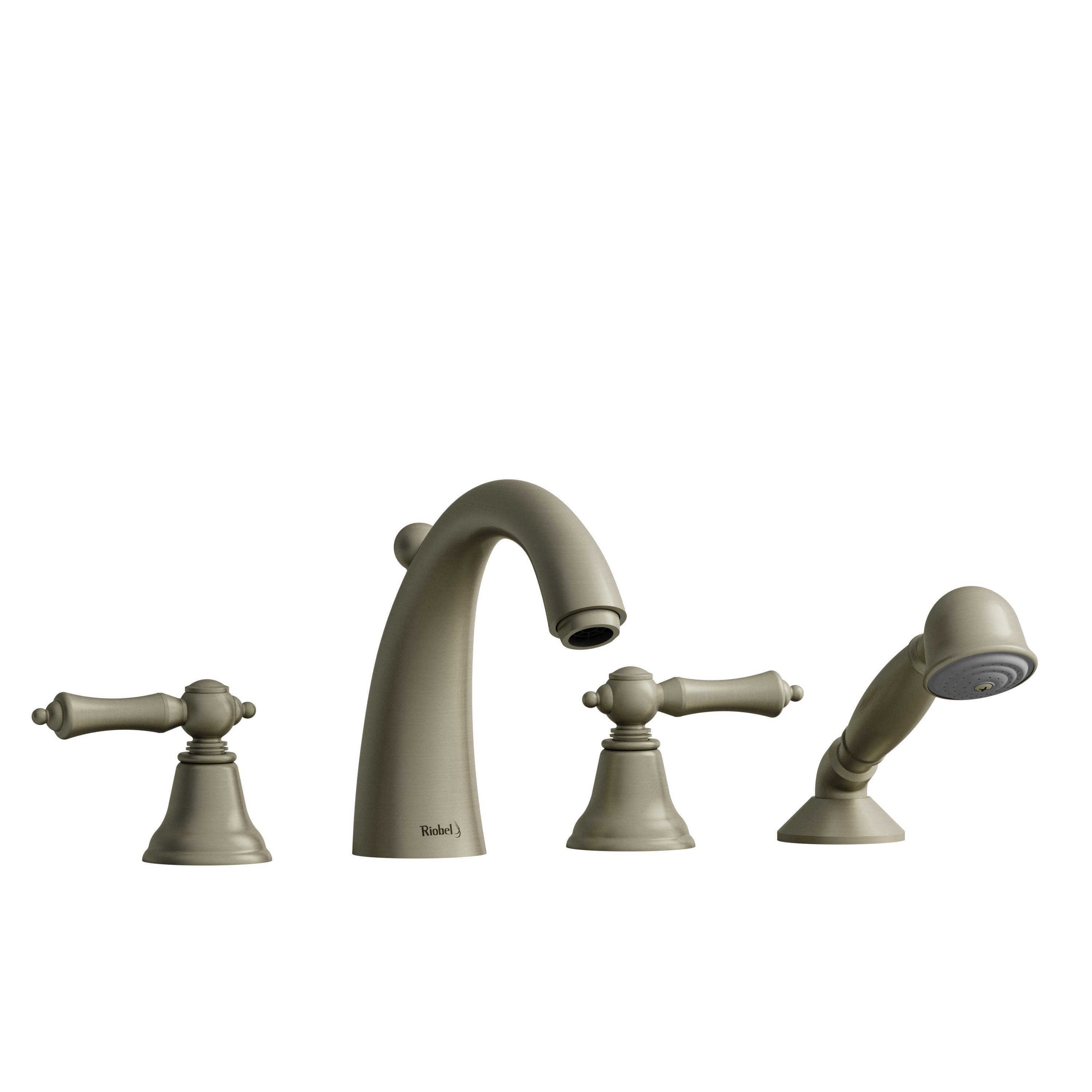 Aquifer Distribution RIOBEL PR12LBN Classic Tub Filler, 11.0 gpm Flow