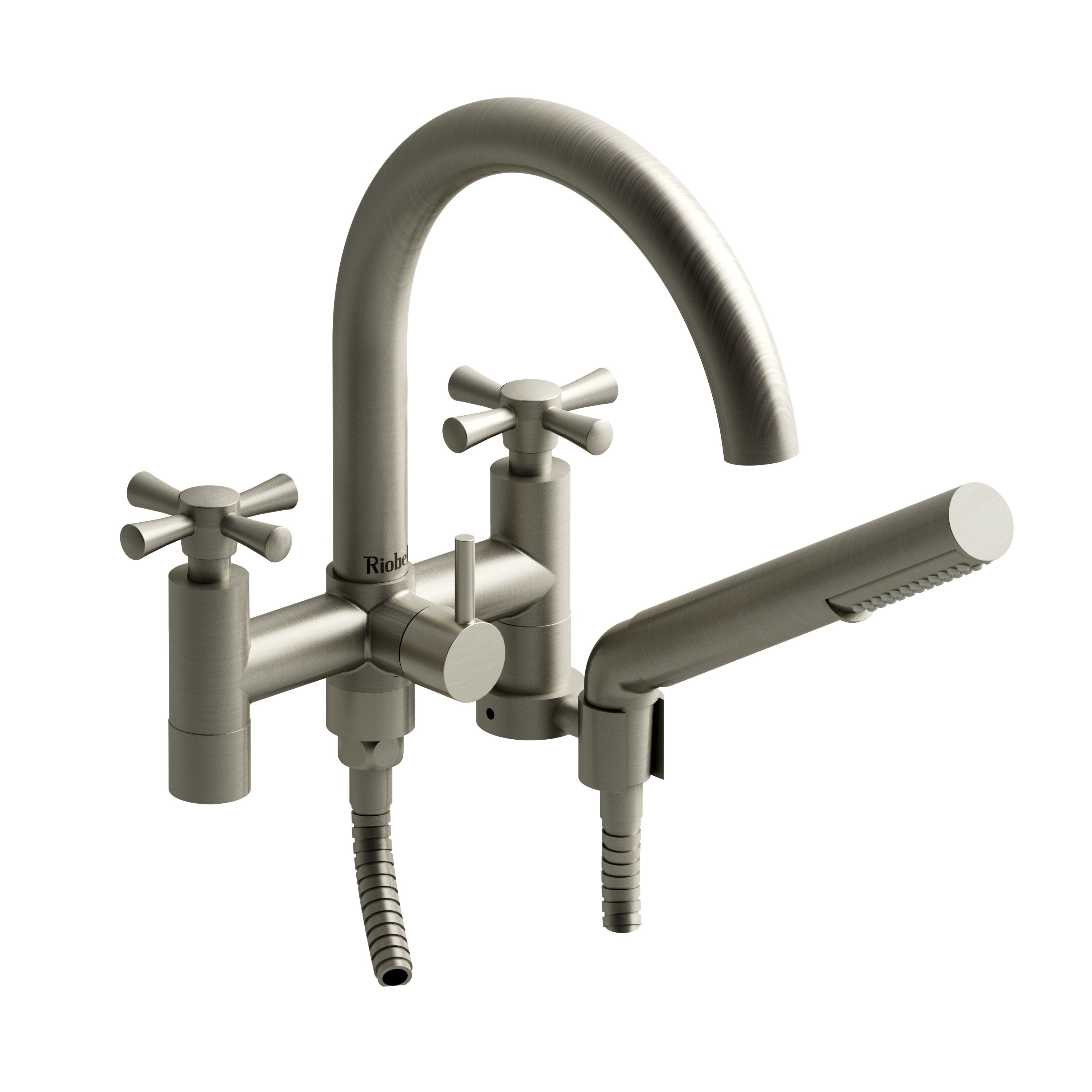 Aquifer Distribution RIOBEL ED06+BN Edge Tub Filler, 11.6 gpm Flow