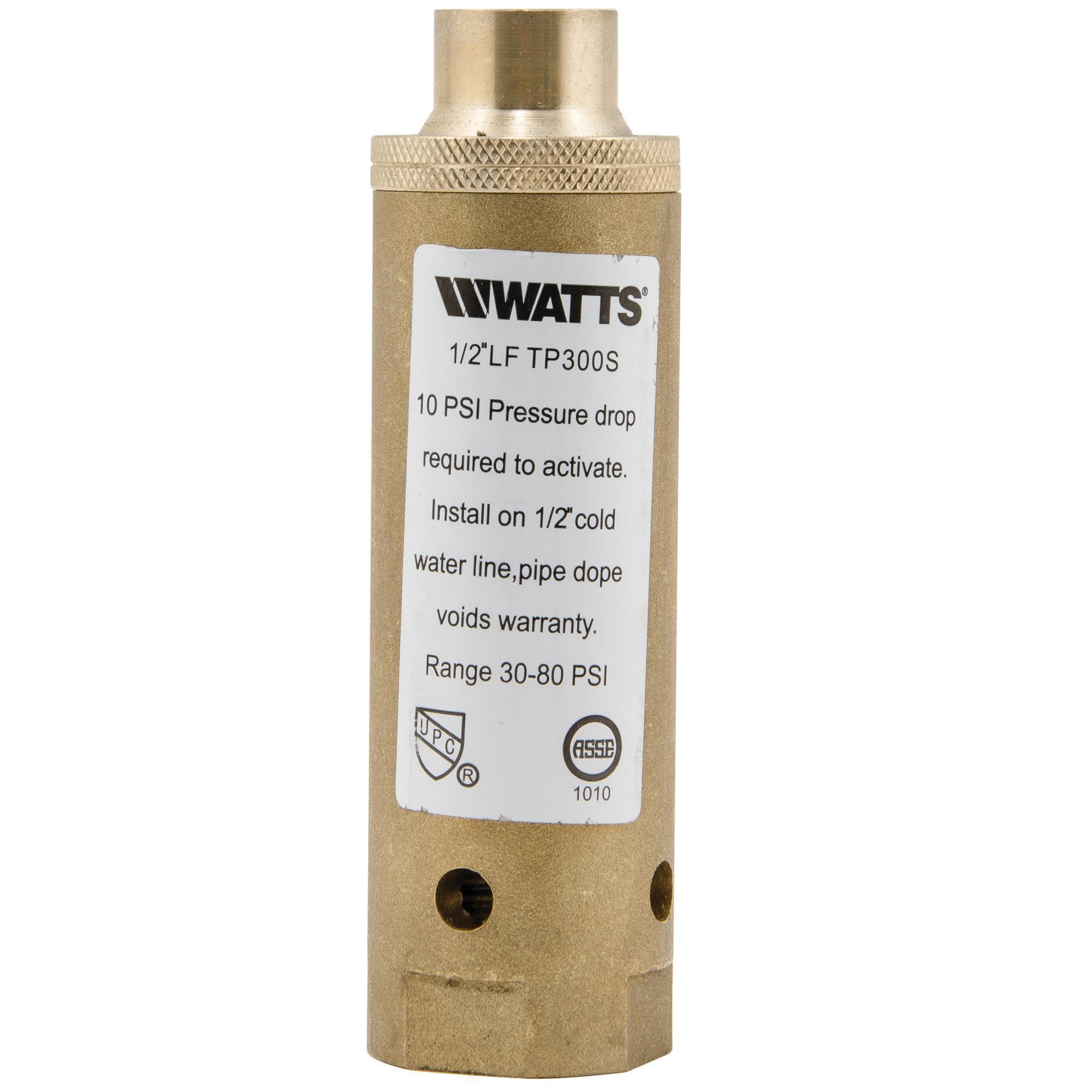 Aquifer Distribution WATTS 0121239 LFTP300 Trap Primer, 1/2 in Pipe