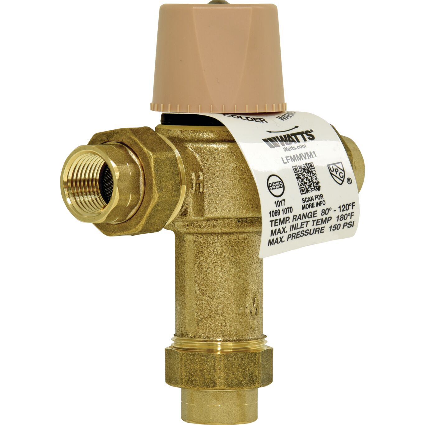 Vanne Mélangeuse Thermostatique Watts 0559119 3/4 Sans Plomb - Neuve, Pour Eau Chaude Sanitaire