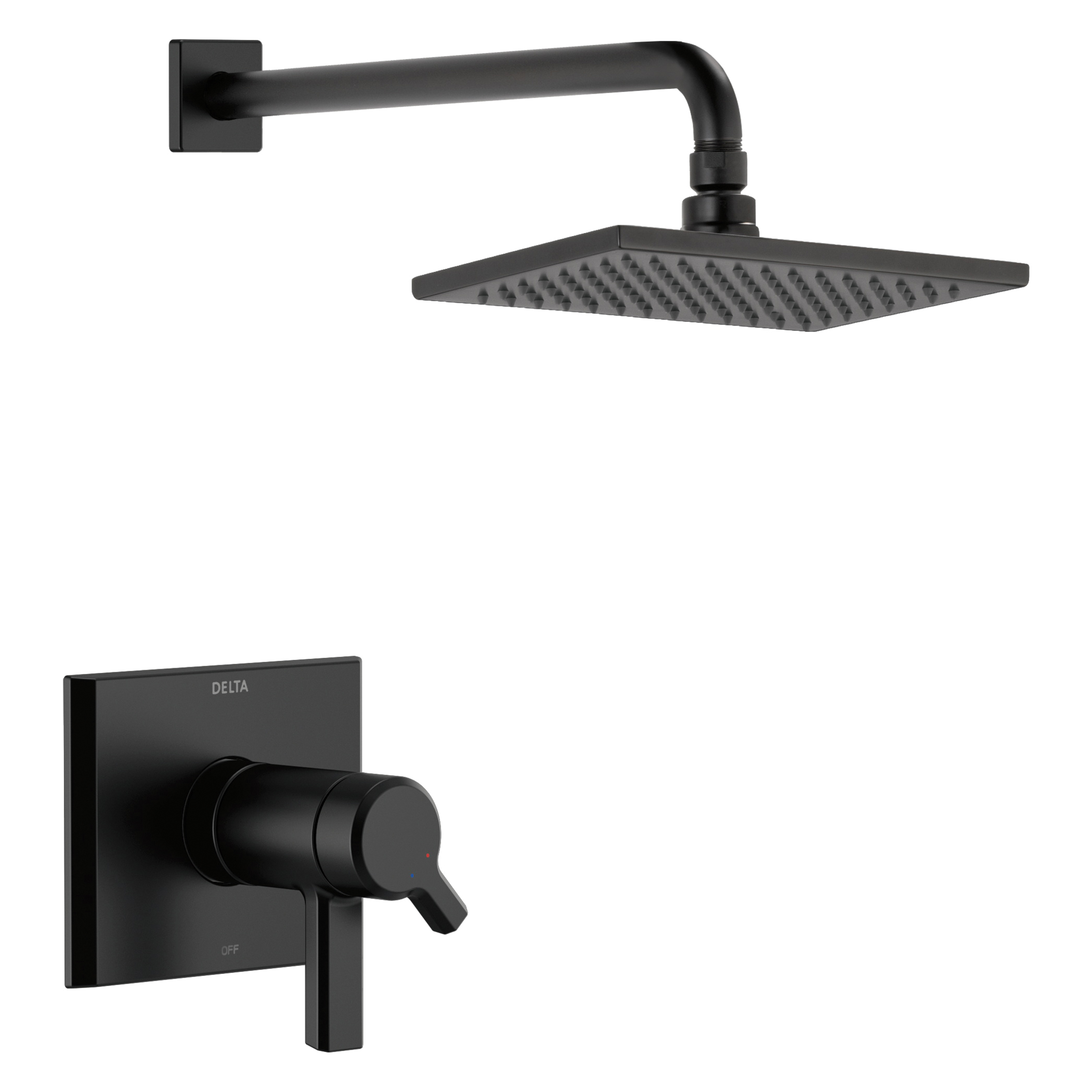 Aquifer Distribution DELTA T17T299BL TempAssure 17T Shower Trim, 2.5