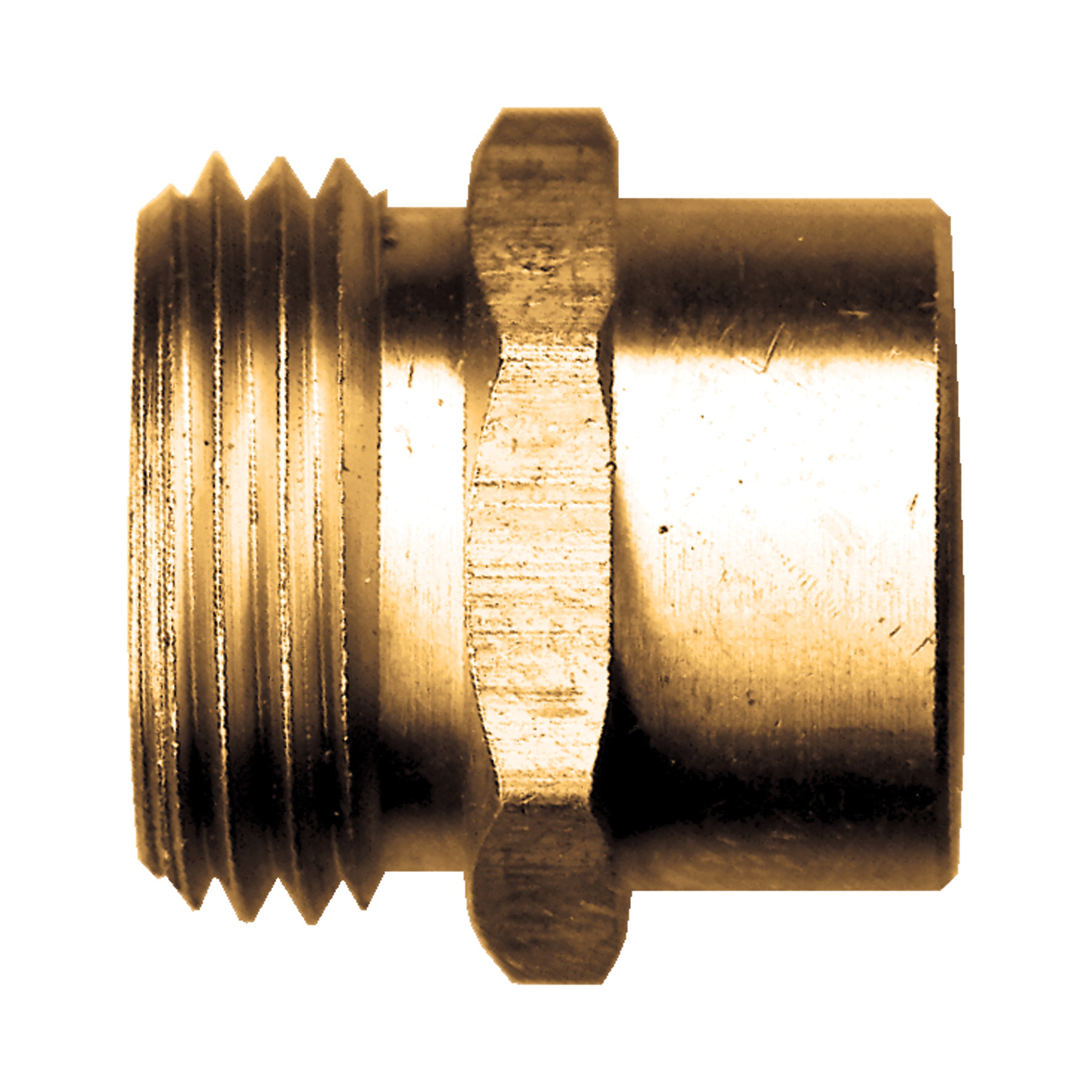 Aquifer Distribution Fairview 197E Water Hose Coupling, 3/4 in, Male Hose x FNPT, Brass, Import