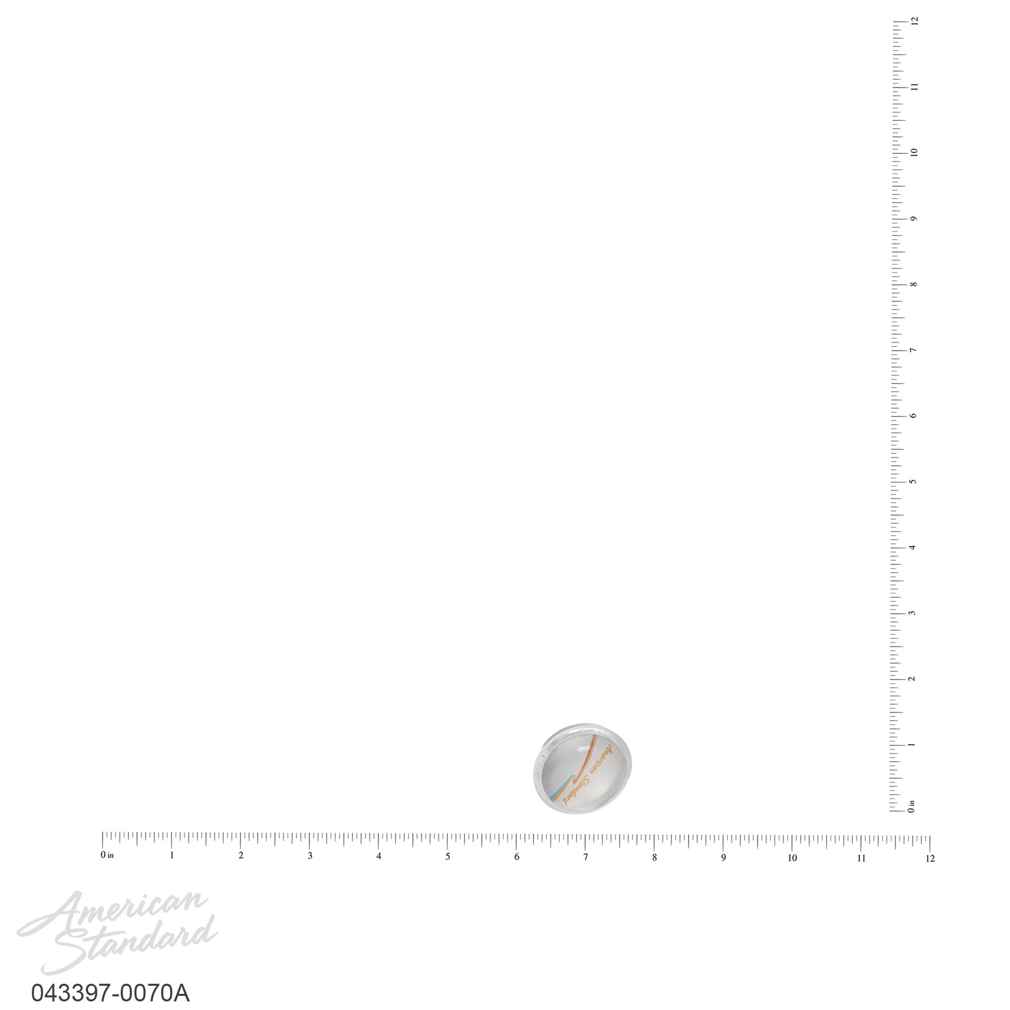 Aquifer Distribution American Standard 0433970070A Domed Index