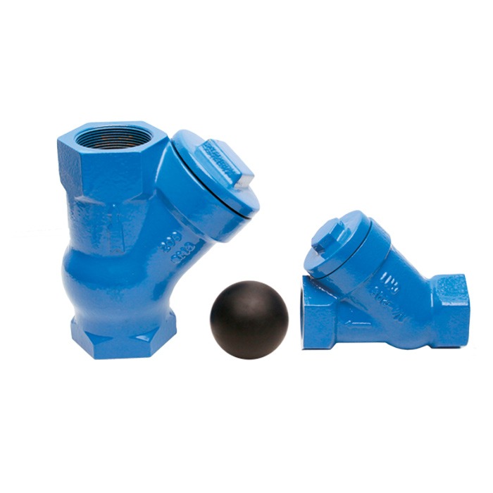 Aquifer Distribution Flomatic 2142 PVC Ball Check Valve, 2 in Nominal