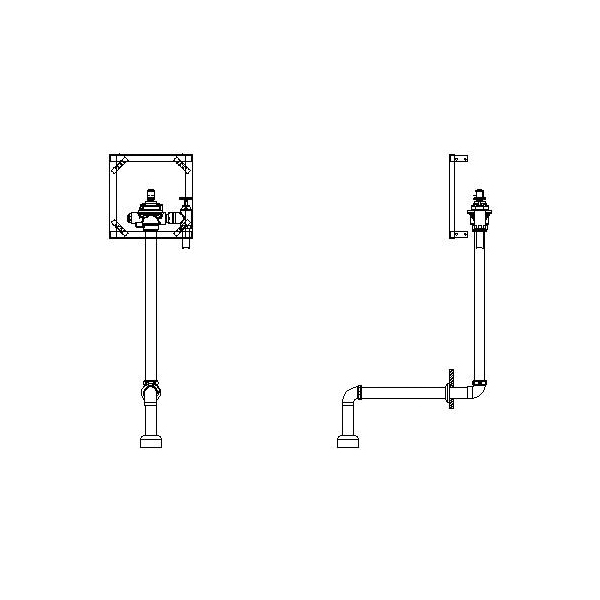 Aquifer Distribution DELTA Teck 1600T6303ARI48 Concealed Electronic