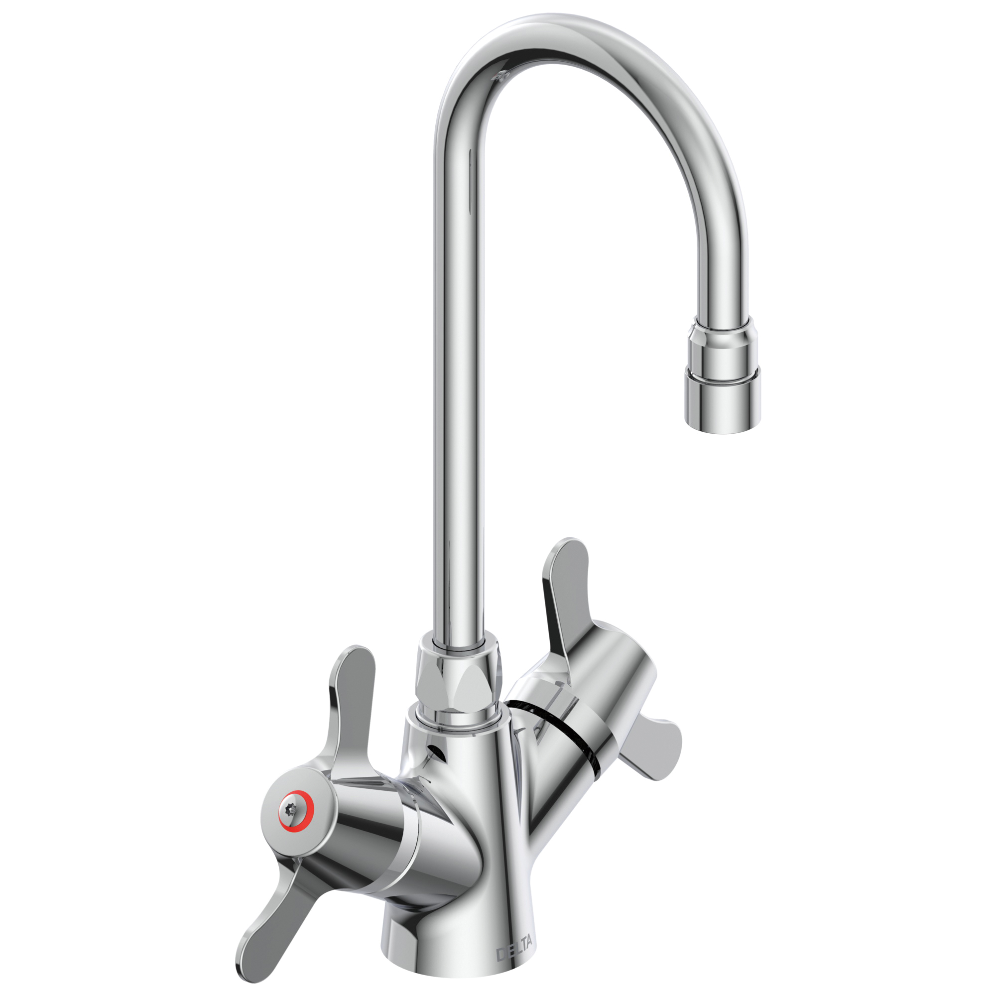 Aquifer Distribution DELTA 25C3847 TECK Single Shank Mixing Faucet, Commercial, 1.5 gpm Flow