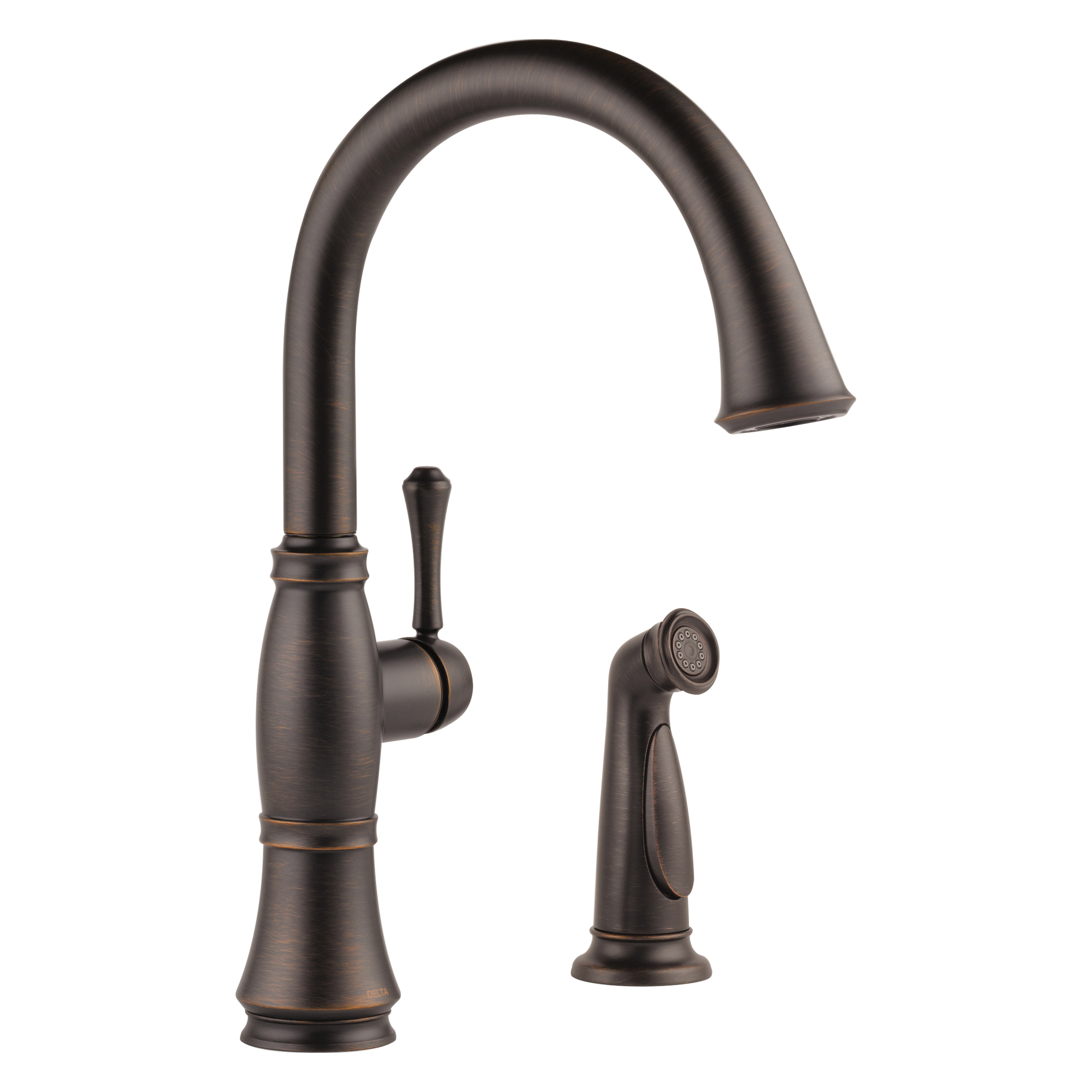 Aquifer Distribution DELTA 4297RBDST Cassidy Kitchen Faucet, 1.8 gpm Flow Rate, 8 in Center