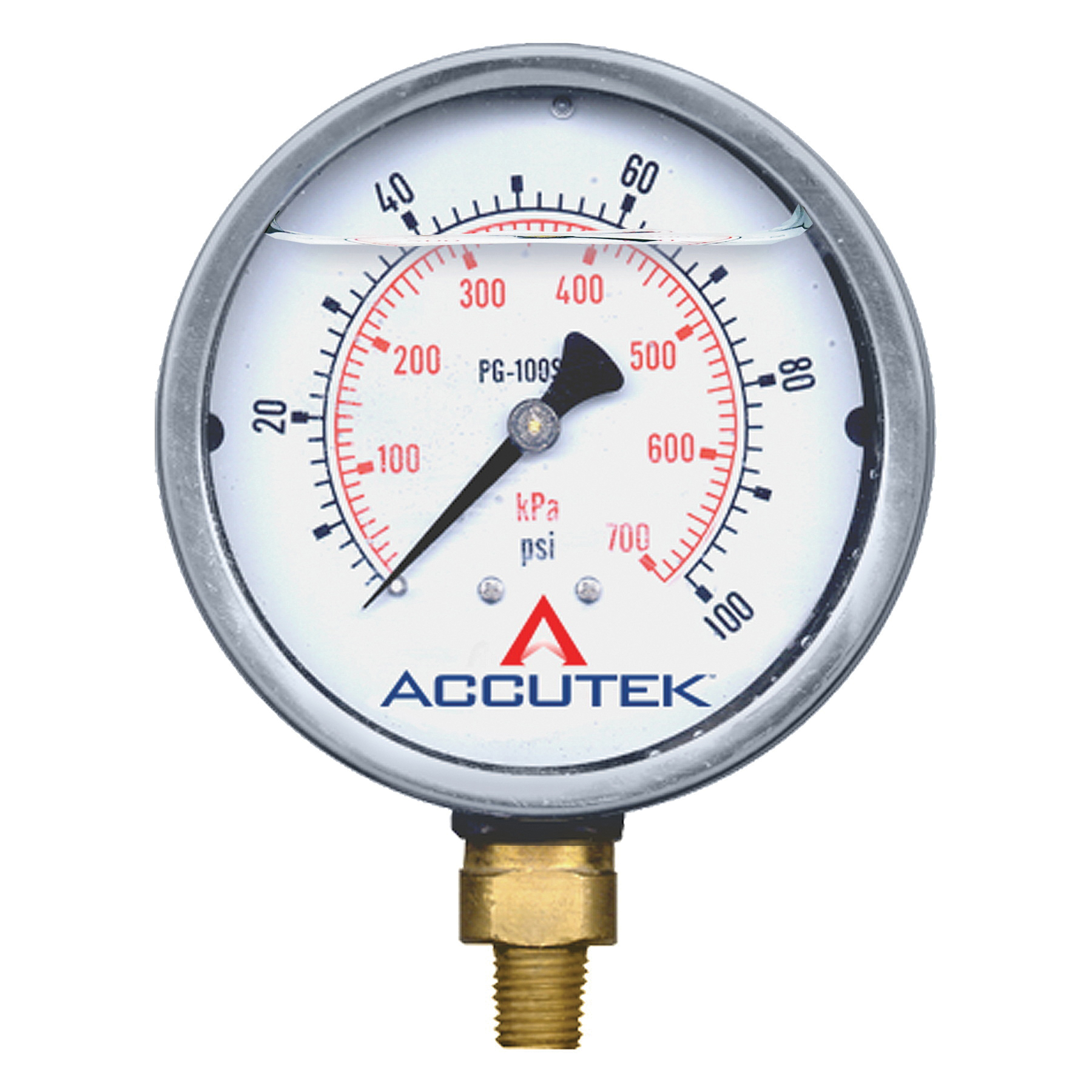 Boshart THW8-S2-280 Hot Water Straight Thermometer