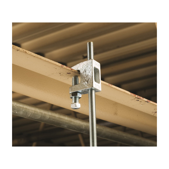 Aquifer Distribution nVent CADDY 3000037PL Universal Beam Clamp, 3/8 in Rod, 13/16 in THK