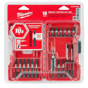 Milwaukee 48-32-4403 Shockwave 18 Piece Impact Driver Bit Set