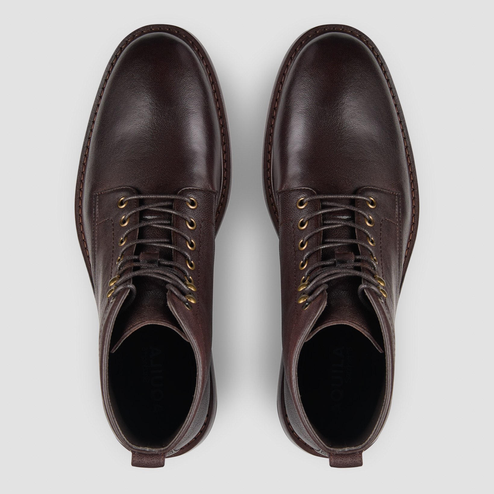 Massimo Brown Military Boots