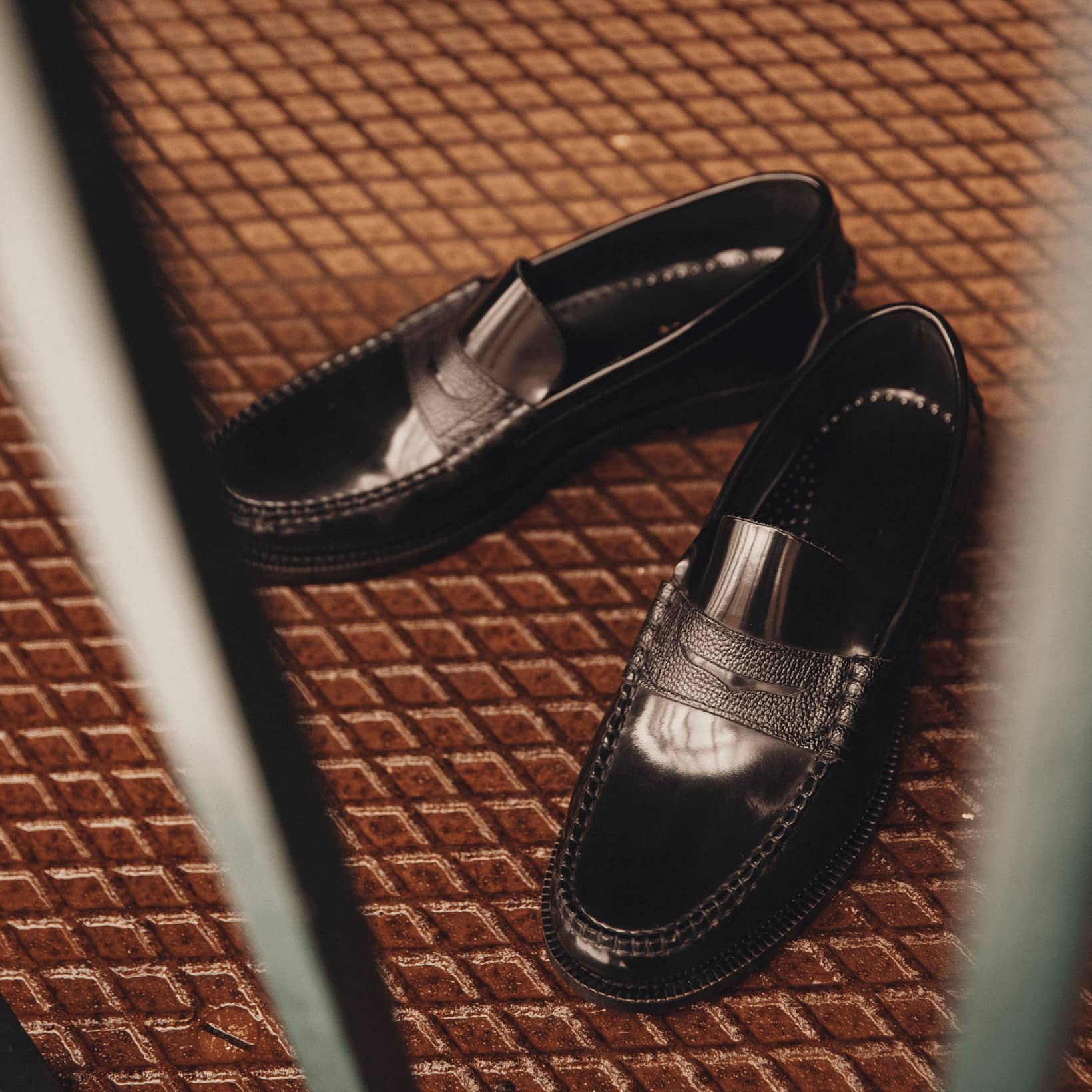 Hailey metallic deals snake loafer