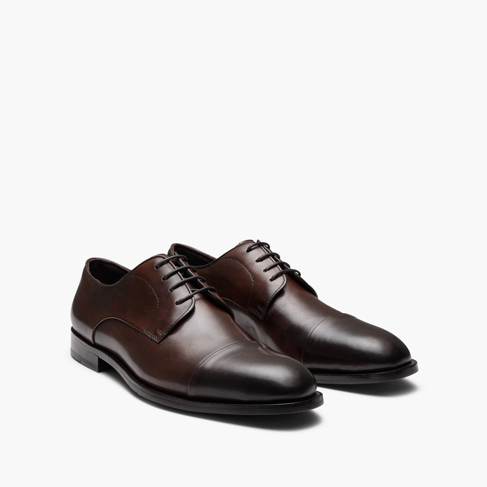 Aquila Tan Dress Shoes Size 43, US Size 10 Aquila Cabo Woven Derby | David Jones main image 2