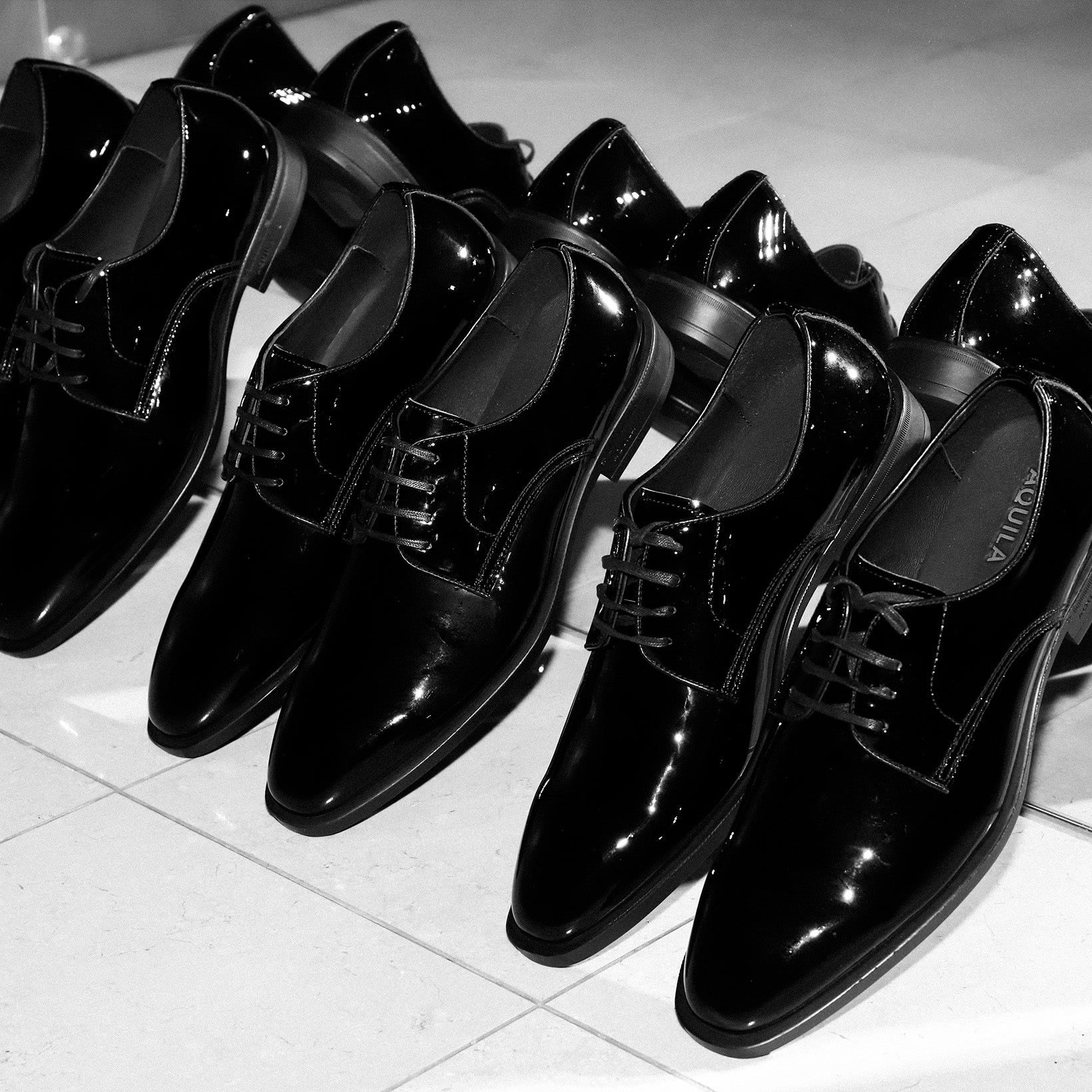 Bernard Patent Black Dress Shoes