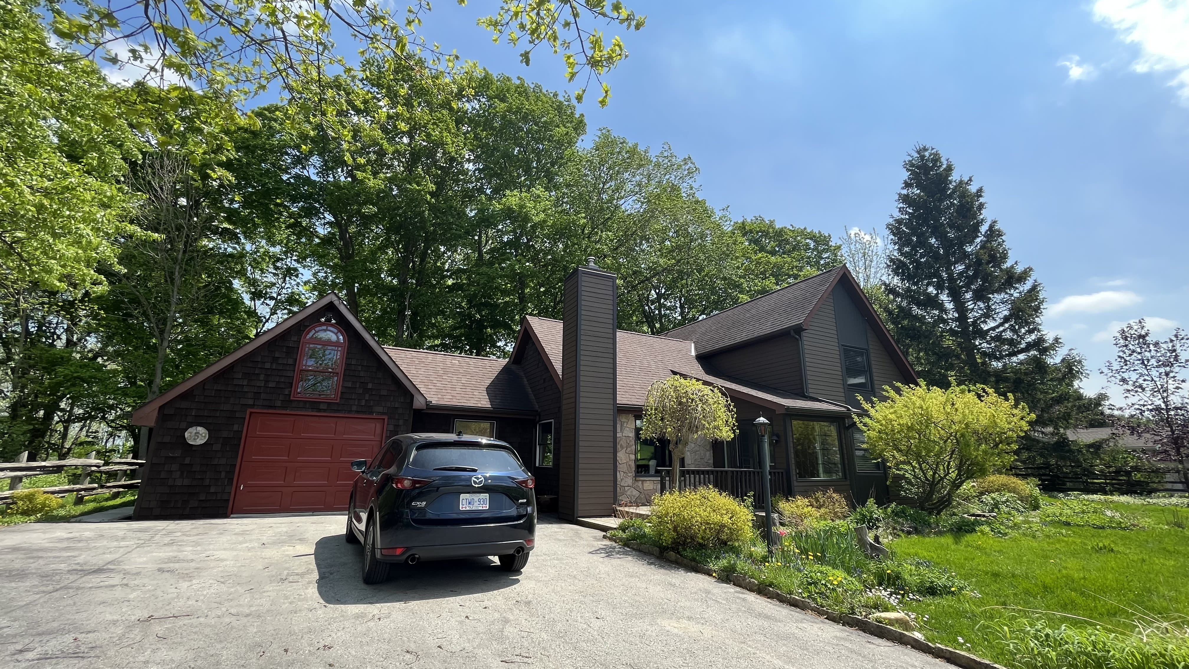 Front View of the House