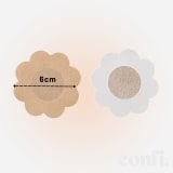 Flower Shaped Disposable Nipple Pads (image 2)
