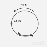 Adjustable Elastic Crop Tuck Band (image 2)
