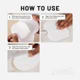 Unisex White Underarm Sweat Pads (image 3)