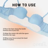 Disposable Sweat Absorbing Bra pad (image 3)
