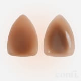 Self-Adhesive Triangle Nipple Cover in Brown
