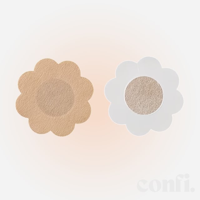 Flower Shaped Disposable Nipple Pads