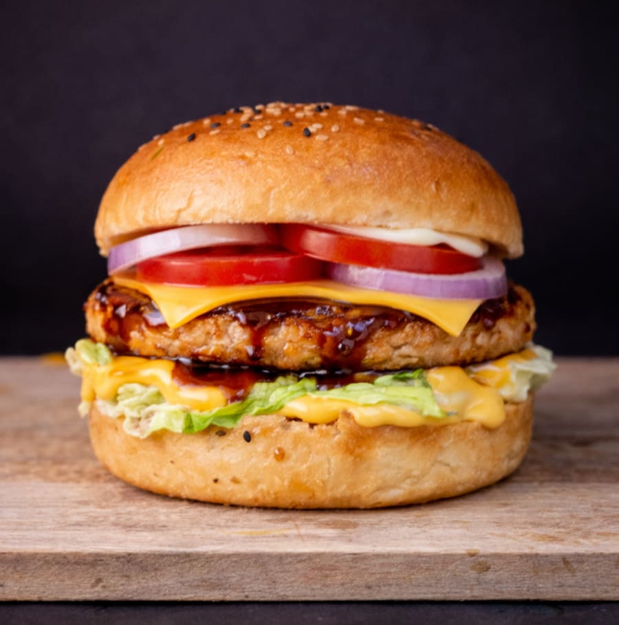 BBQ Chicken burger
