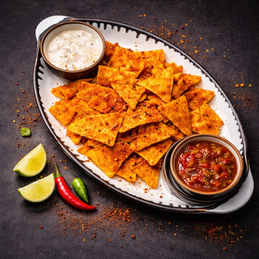 Peri peri nachos