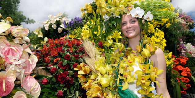 Festival květin  - https://www.flickr.com/photos/portobayevents/6715366725/