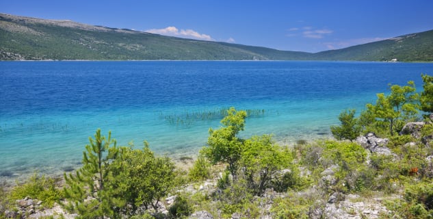 Vranské jezero na Cresu - 