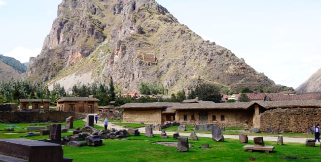 Ruiny v Ollantaytambo - 