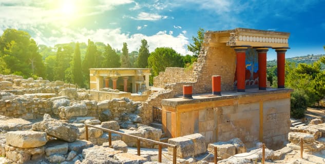 Minojský palác Knossos - 