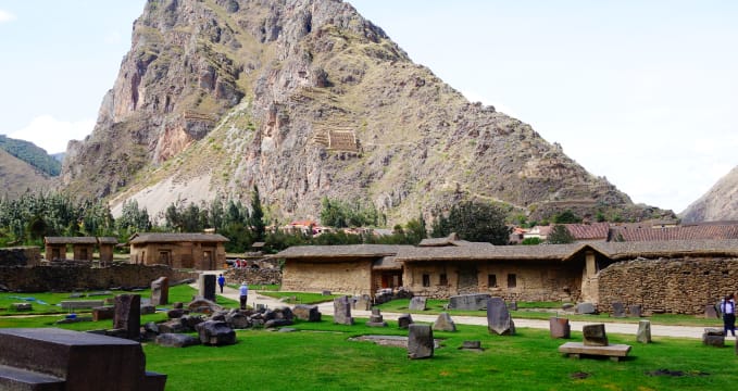 Ruiny v Ollantaytambo - 