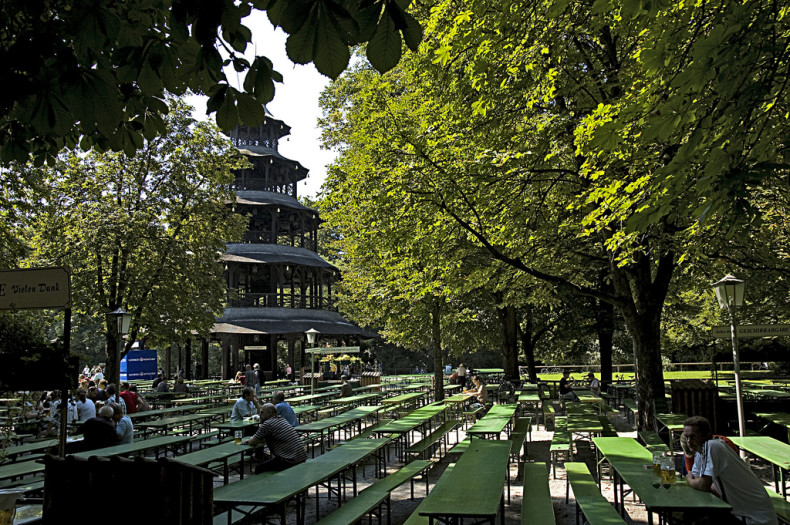 Čínská věž v Englischer Garten