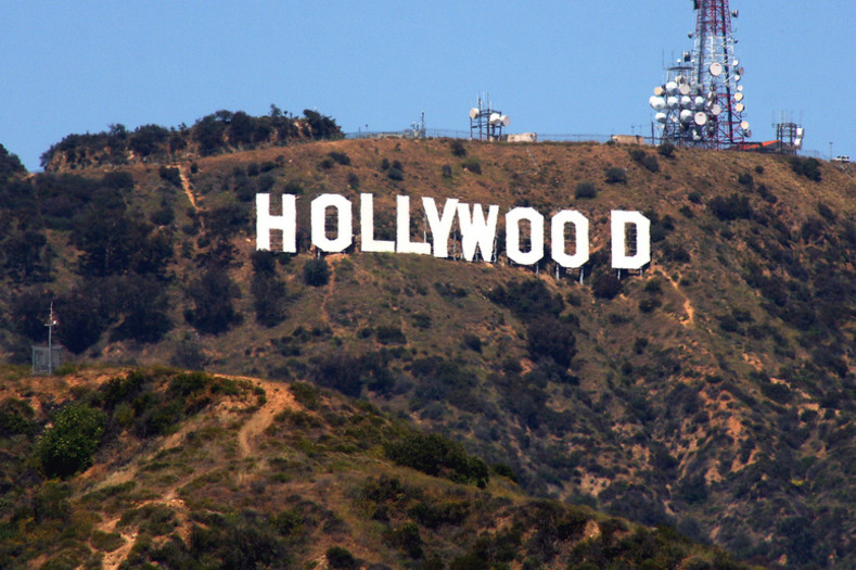Nápis Hollywood