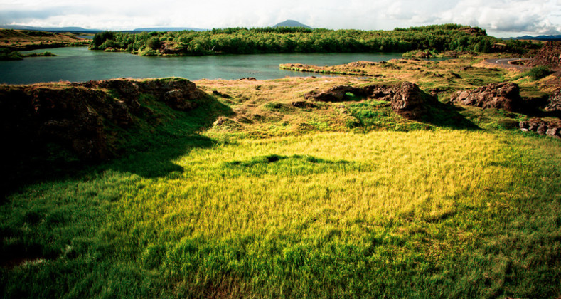 Jezero Mývatn