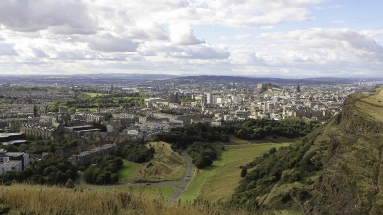 Edinburgh z Arthurs Seat