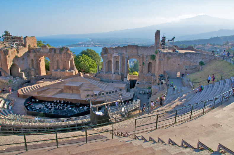 Řecké divadlo Teatro Greco