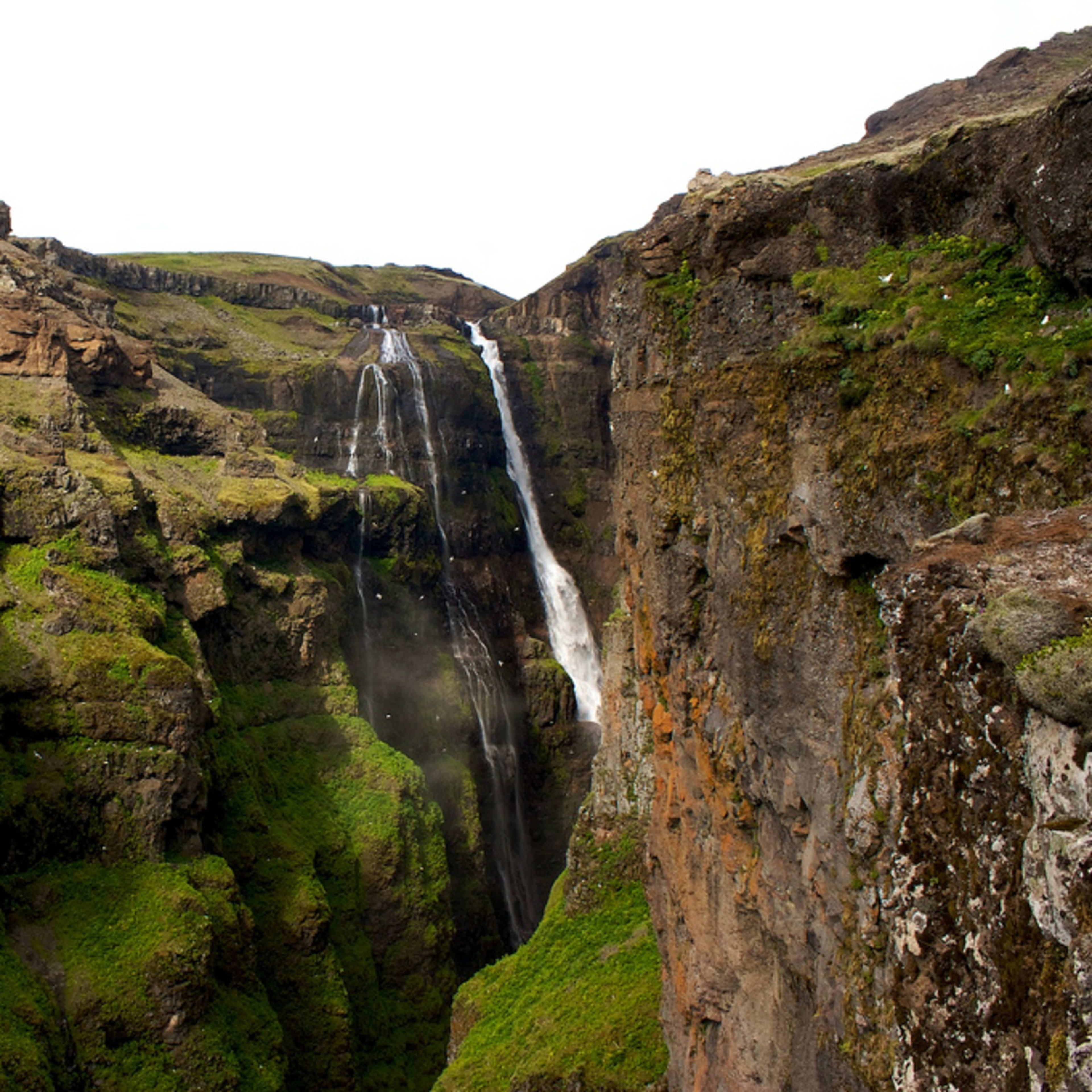Vodopád Glymur