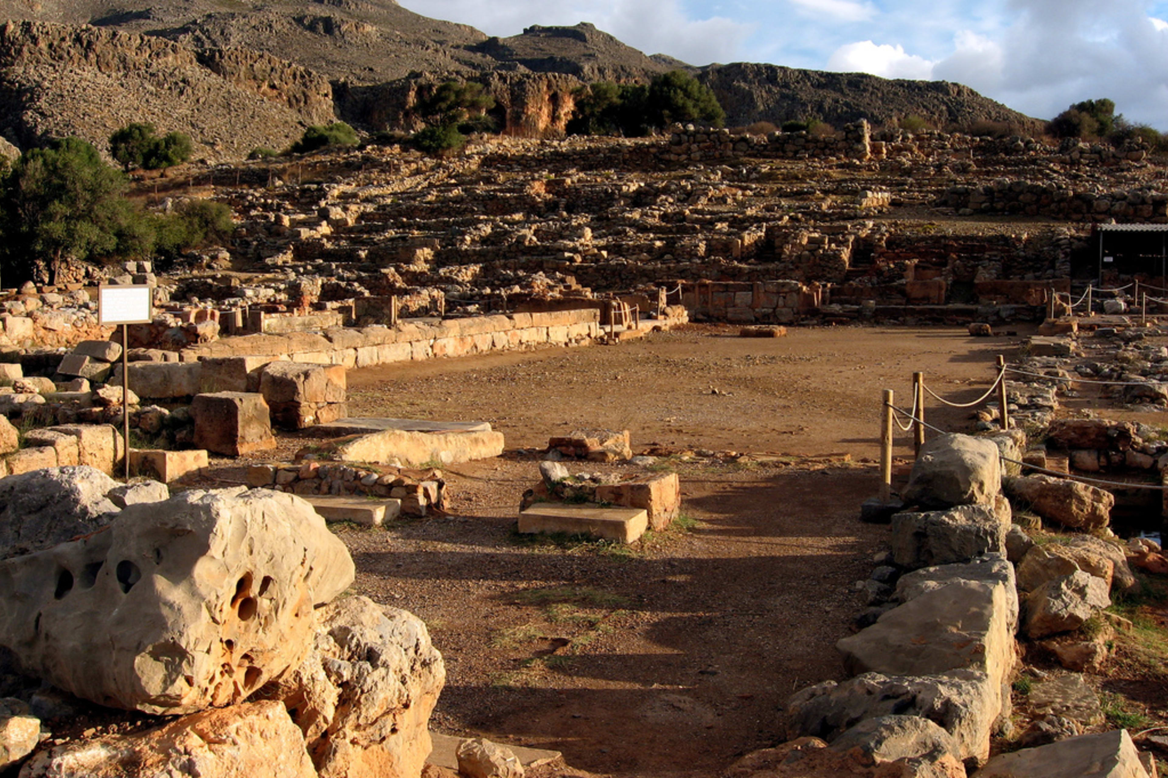 Minojský palác Zakros