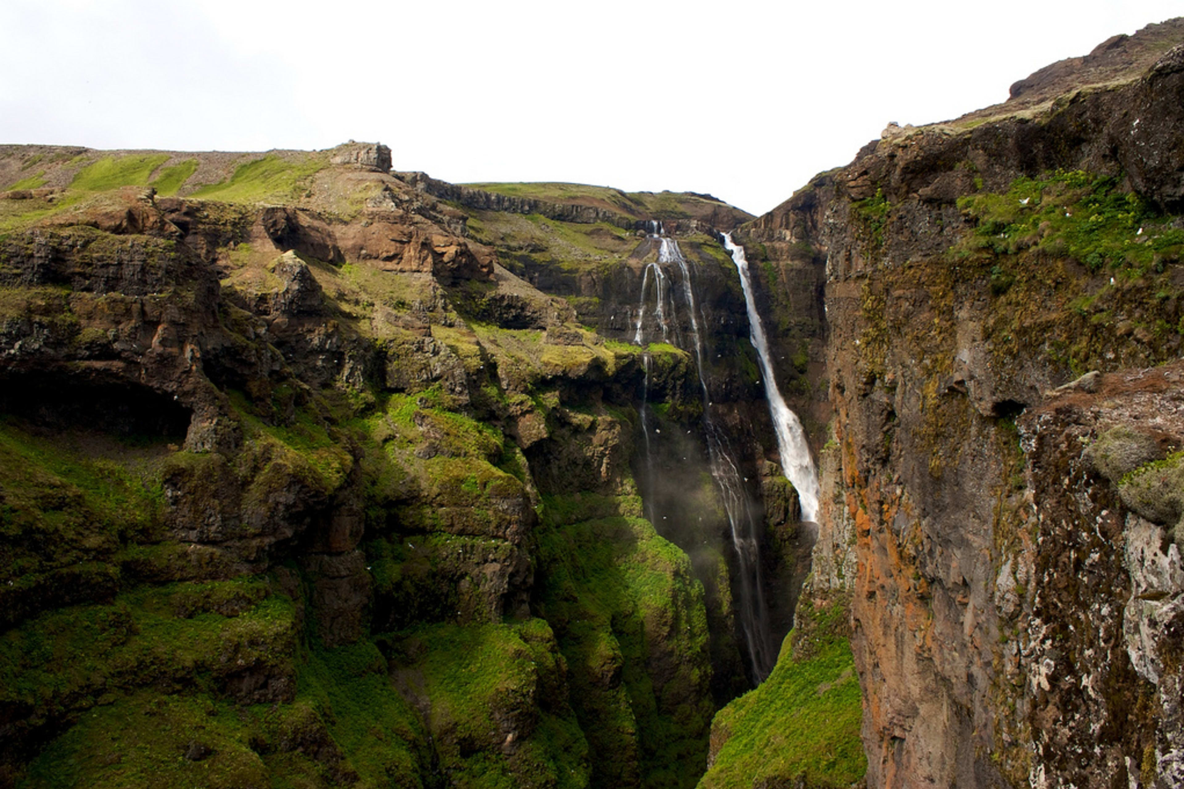 Vodopád Glymur