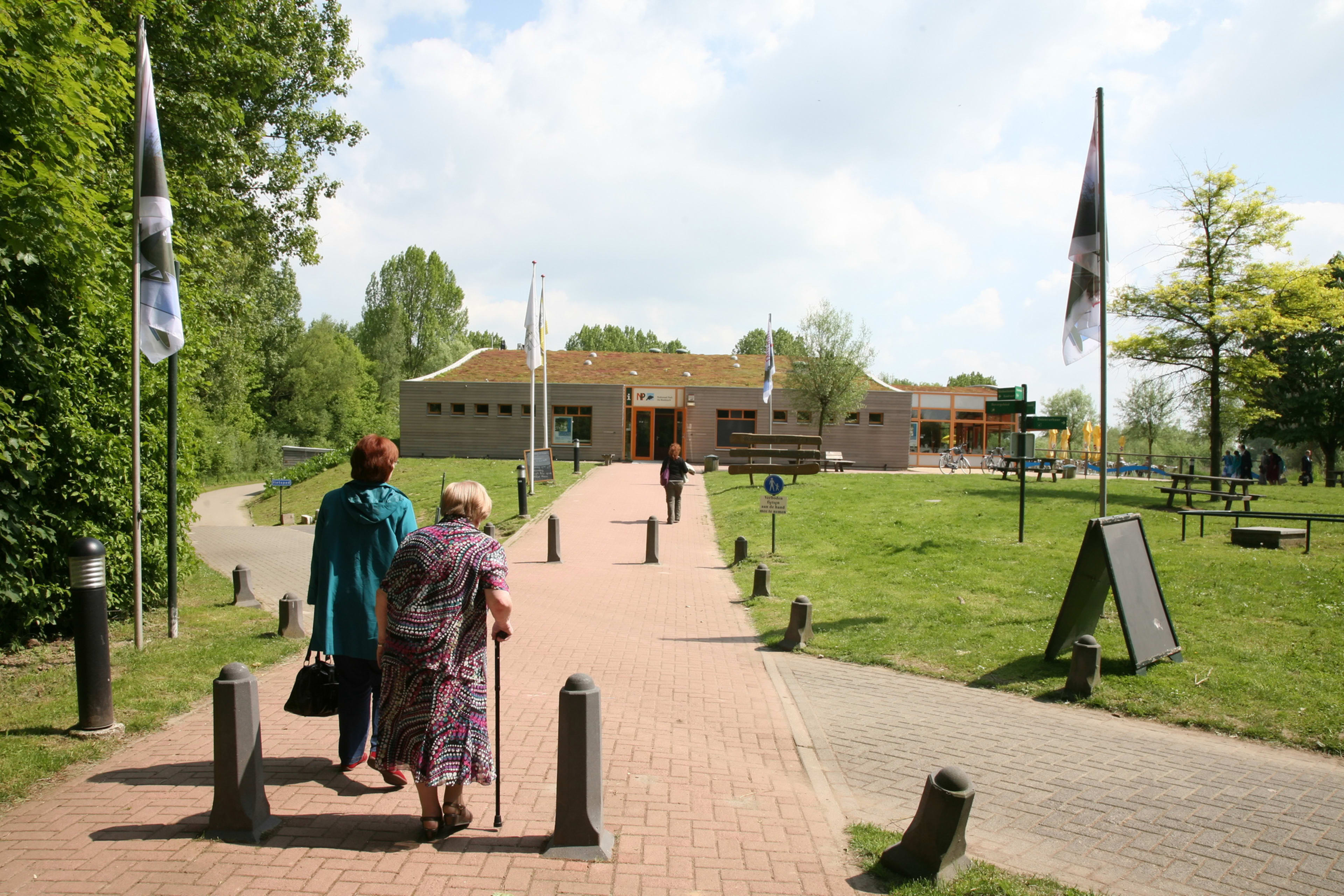 Turistické centrum Biesbosch u Dordrechtu