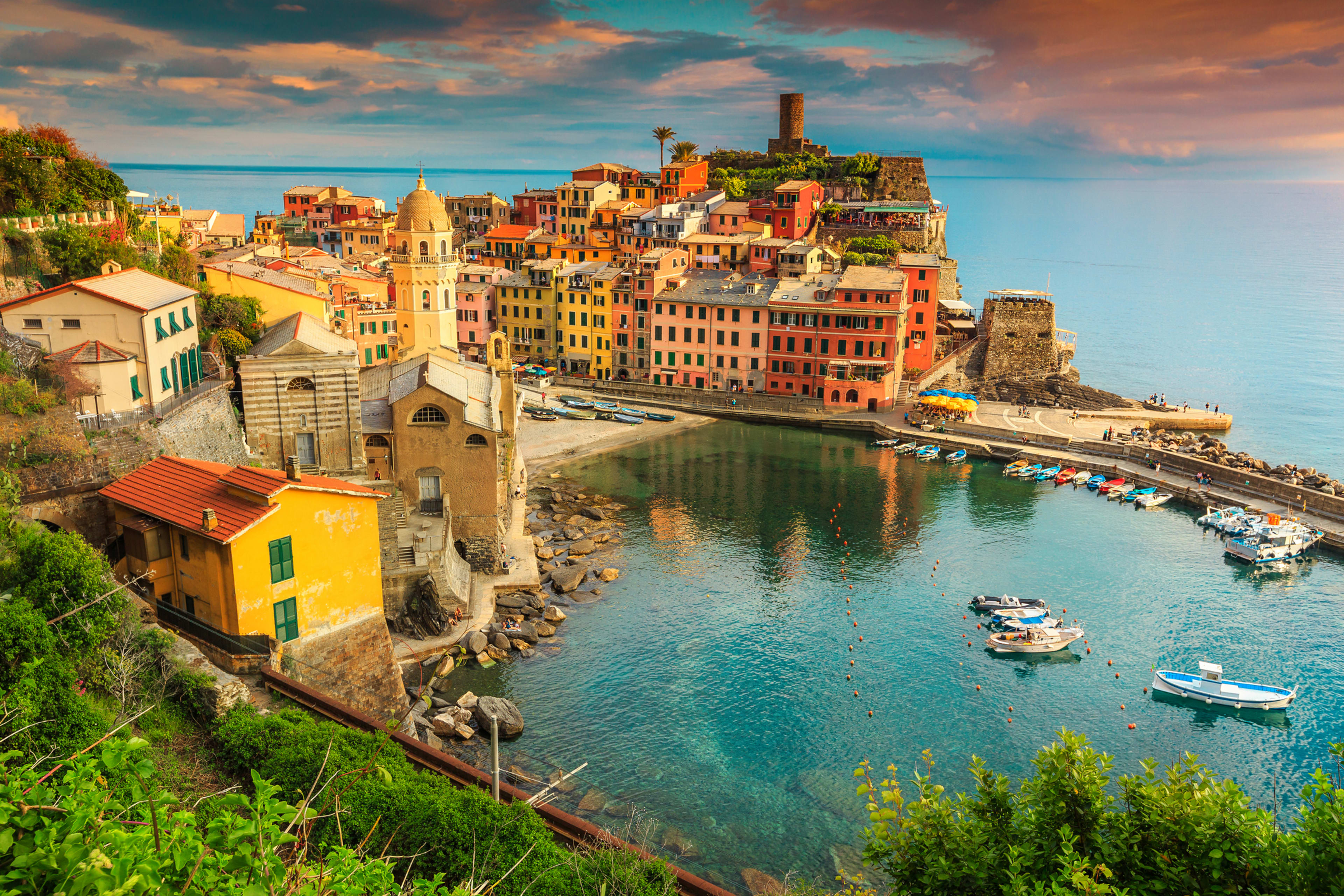Krása italských vesniček v Cinque Terre