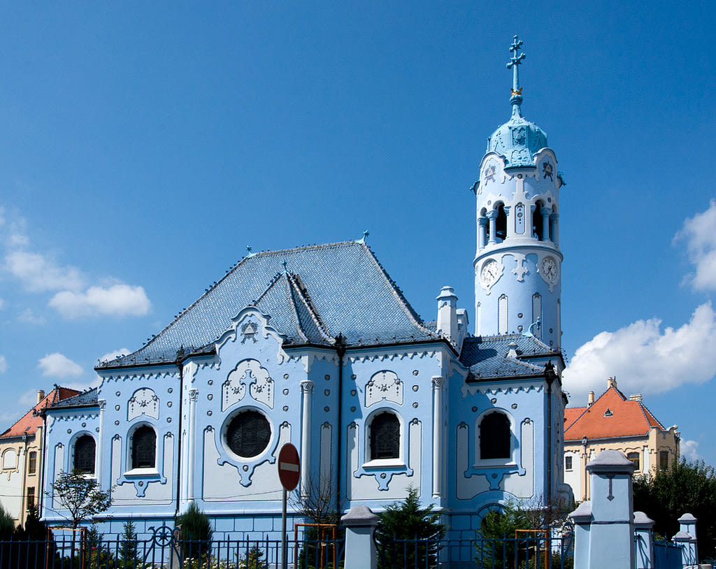 Kostol sv. Alžbety (Modrý kostol)
