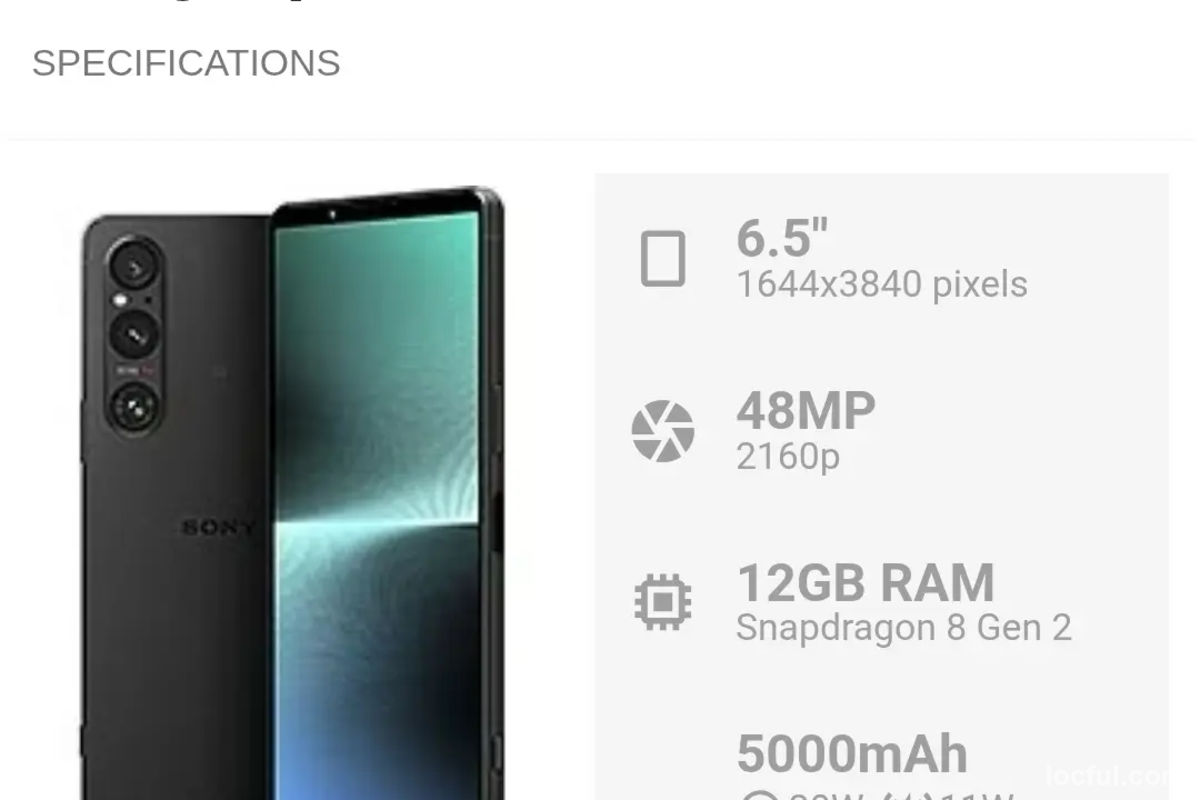 Sony Xperia 1 Mark V 5G -mark 4 Mark 3 -5G available in mint Condition