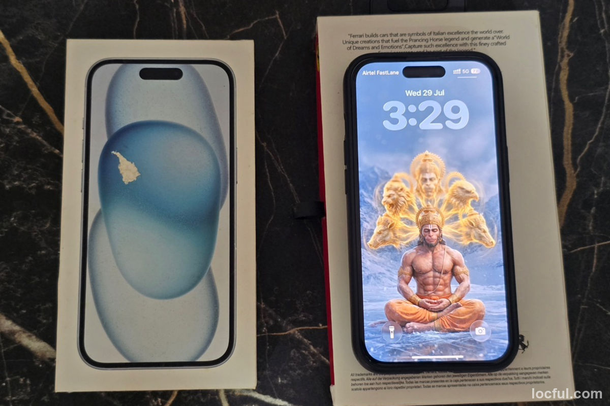 iPhone 15 256gb Blue Pristine Condition