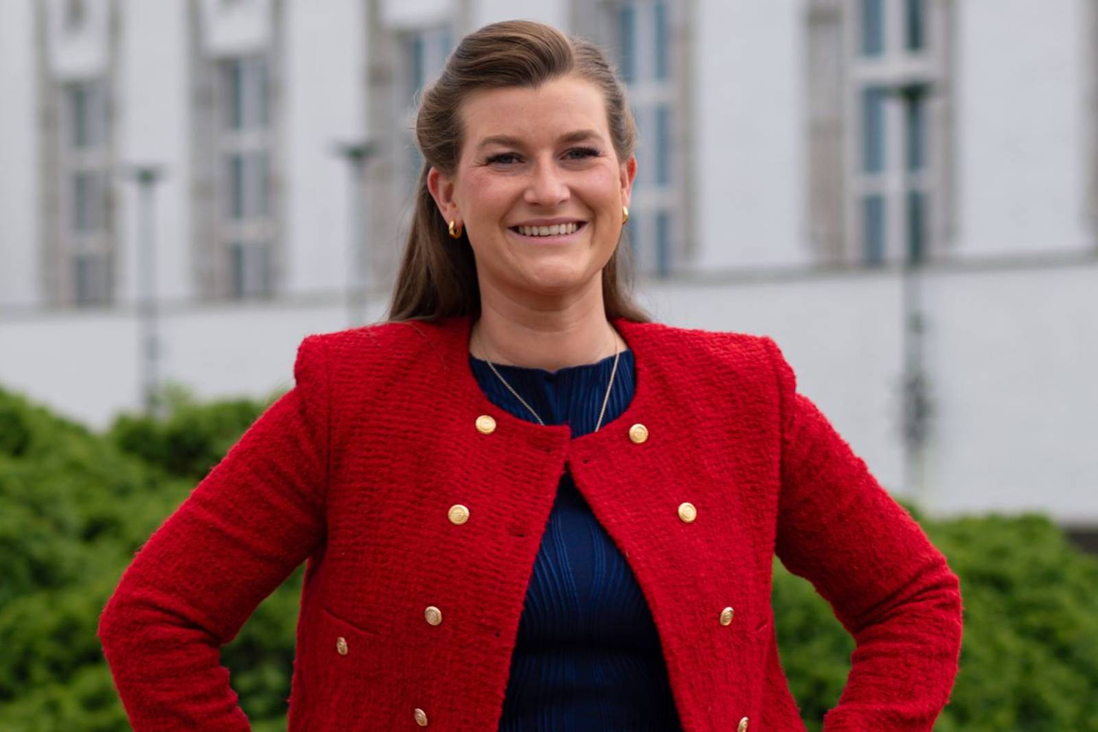 Thilde forann rådhuset
