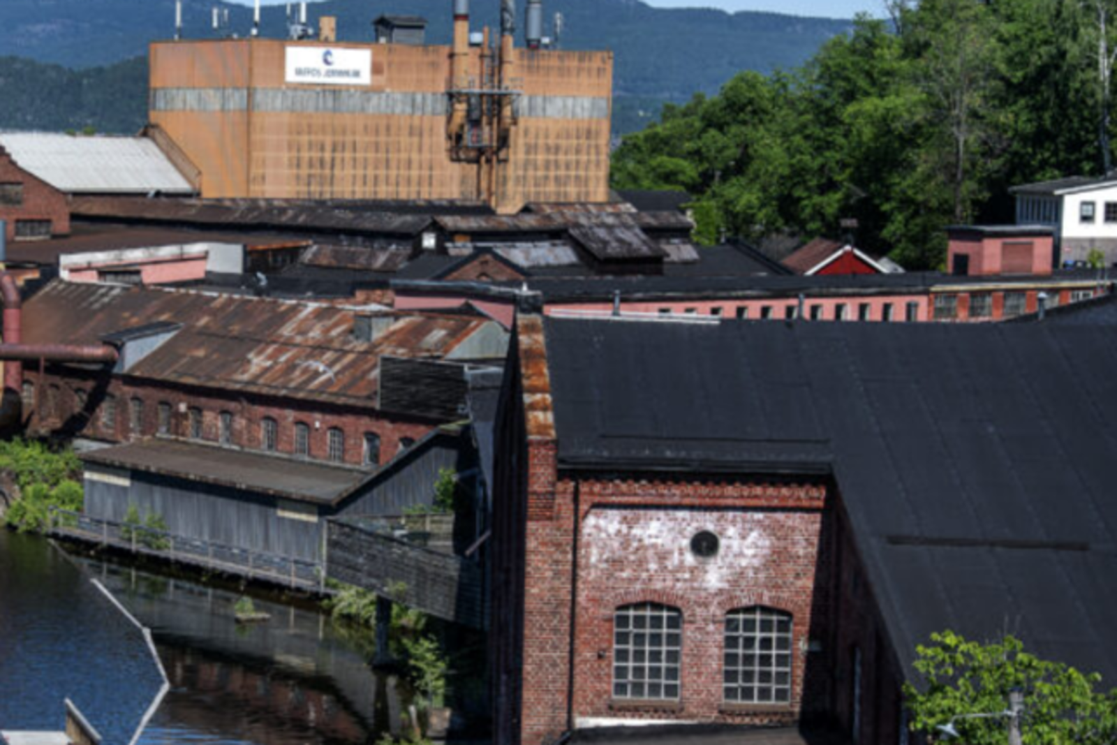 Illustrasjon av industri Nome