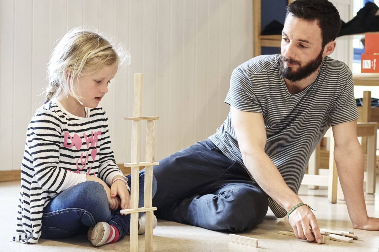 Barnehageonkel og barn