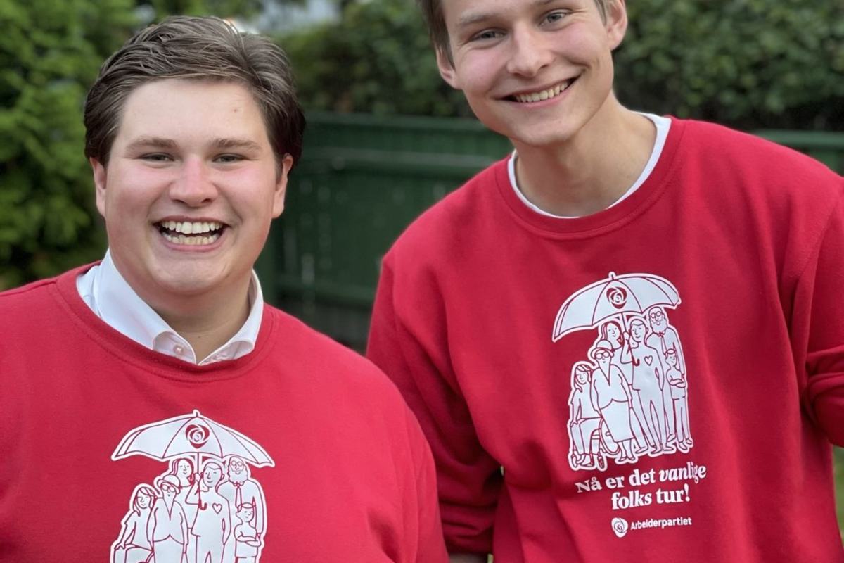 Simon Laabak og Isak Mydske