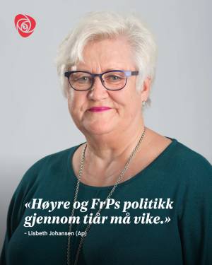 Lisbeth Johansen sitatplakat